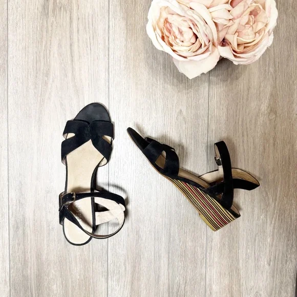 Chelsea Crew by Anthropology Wedge Sandals EU Size 40 - Picture 1 of 5